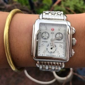 Michele Deco Mother of Pearl Dial Watch